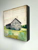Tobacco Barn II, 8" x 8" - J.C. Spock