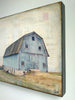 The Turquoise Barn, 12" x 16" - J.C. Spock