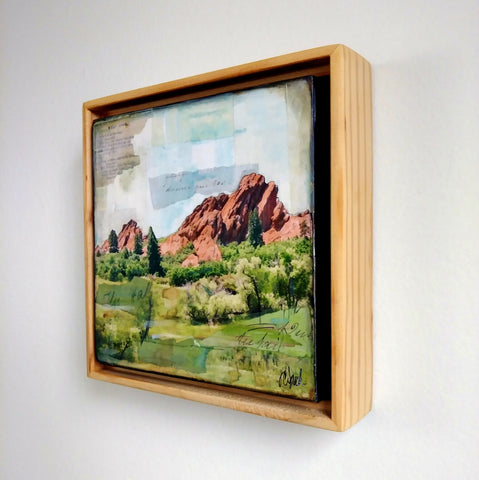 Valley of Red Rocks, 6" x 6" - J.C. Spock