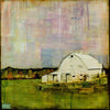 White Barn, 20" x 20" - J.C. Spock