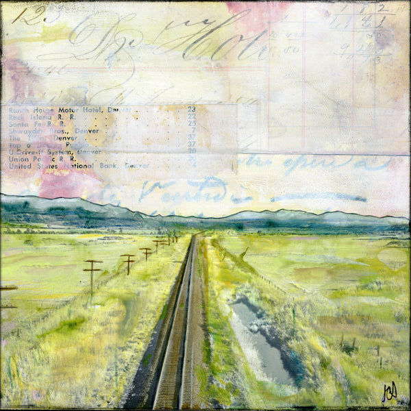 Vista Rail, 5" x 5" - J.C. Spock