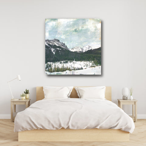 Snow in the Rockies,36" x 36"